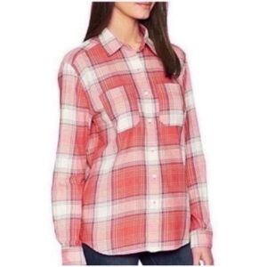 The North Face Red Plaid Button Down Shirt